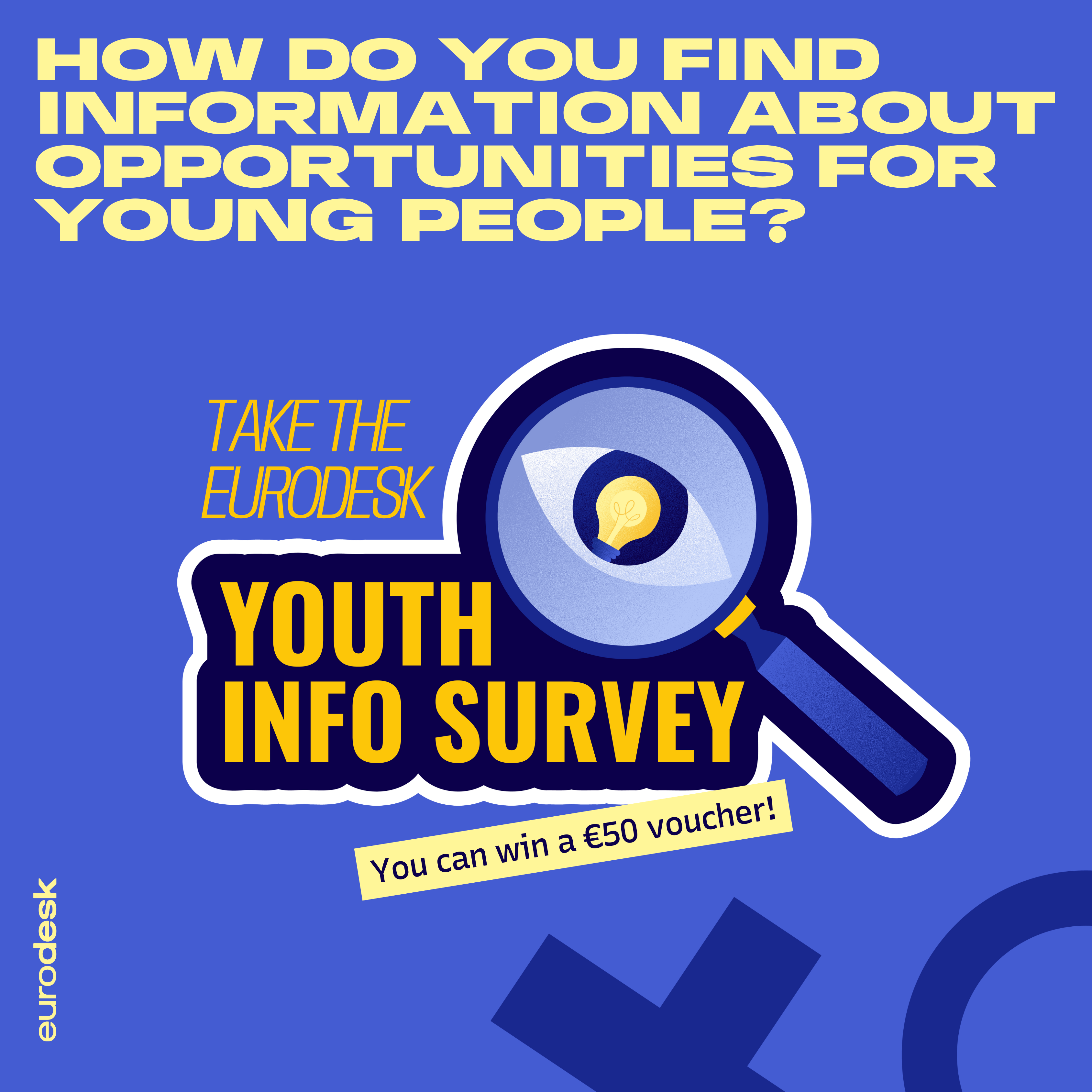 Youth Info Survey di Eurodesk: ultimi giorni per rispondere al sondaggio!