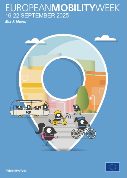 Locandina Settimana Europea della Mobilità