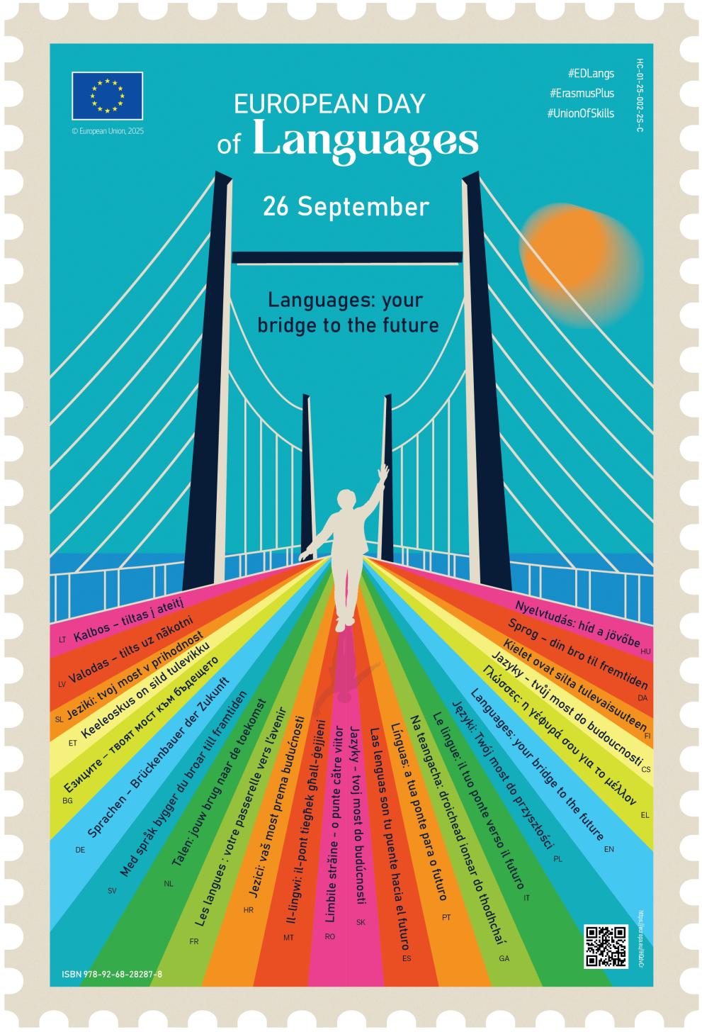 Strada colorata per la Giornata europea delle lingue 