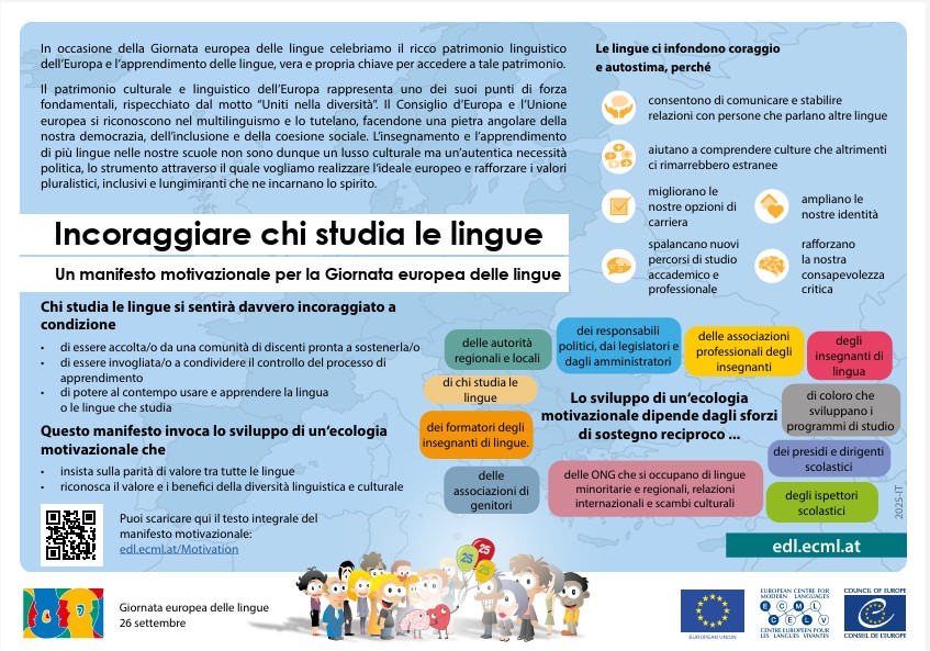 Giornata delle lingue Manifesto
