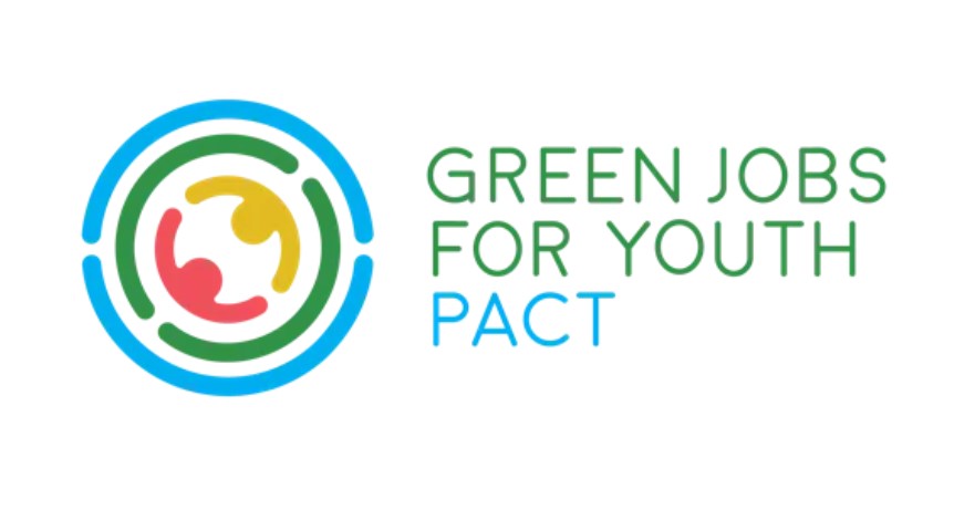 Logo per il Greening Jobs for Youth Pact