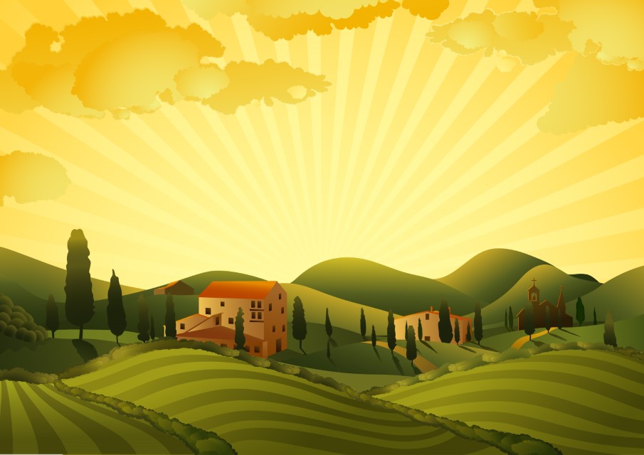 Paesaggio di campagna