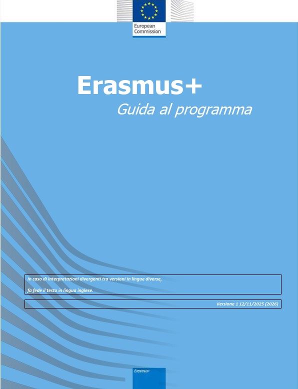 Copertina Guida Erasmus+ 2026